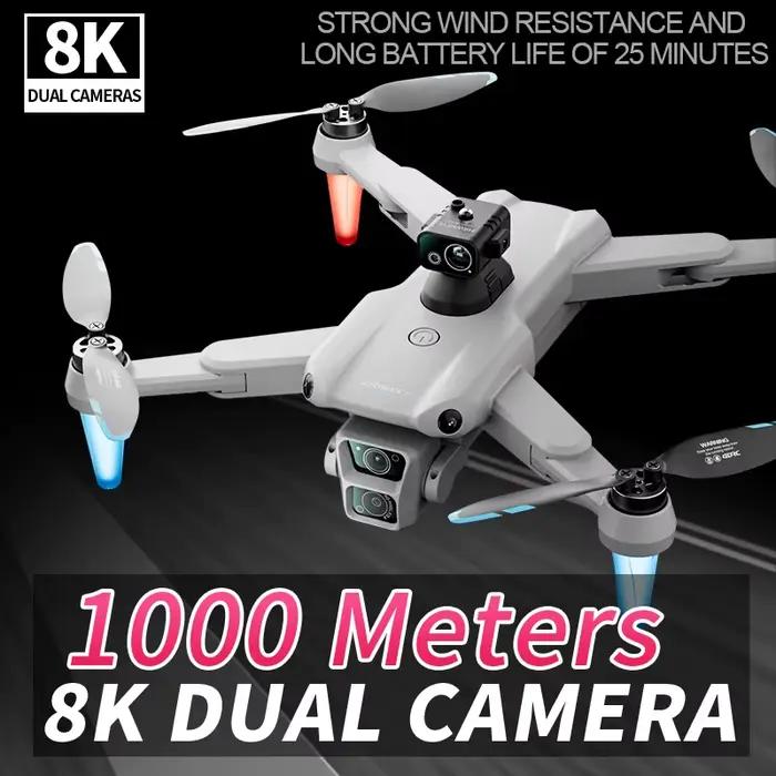 Drone professionnel 4DRC F14 GPS 8K 4K HD FPV avec évitement d'obstacles omnidirectionnel pour photographie aérienne et loisirs