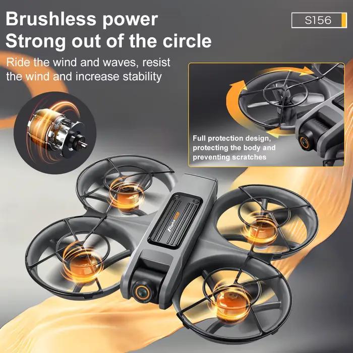 Drone AXNEN S156 8K HD 360 ° Caméra double grand angle avec WiFi 5G FPV