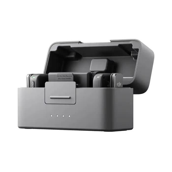 DJI Mic Mini Audio de haute qualité avec Transmission Stable fonctionnement 48 heures avec boîtier suppression Active du bruit à deux niveaux nouveau Original