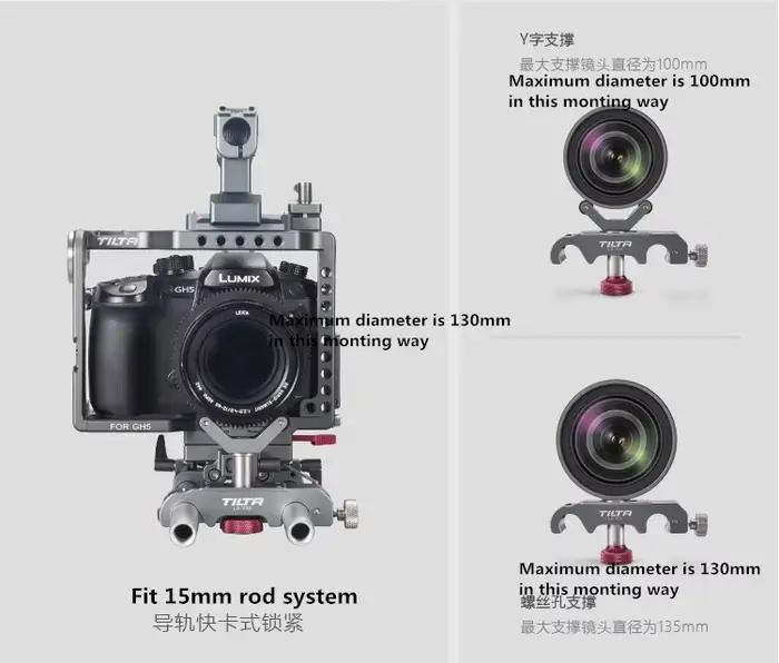 Objectif Tilta 15MM Support d'objectif LS-T03 LS-T05 19MM Pro