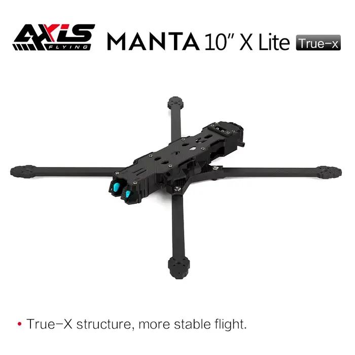 Drone FPV Freestyle MANTA10 Lite 10 pouces cadre composite pour vols stables et manœuvres précises occasions spéciales