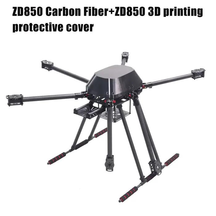 Châssis de drone avec couvercle de protection pour multicoptère RC 4 axes