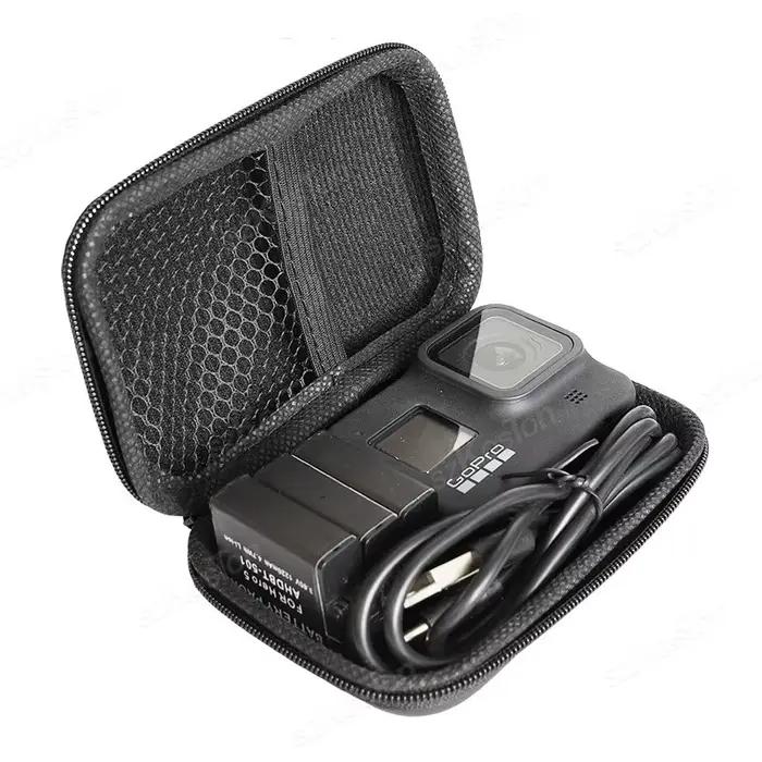 Mini sac de rangement pour Go Pro Hero 13 12 11 10 9 8 7 6 SJCAM AKASO DJI Osmo 360 Action 6 5 Pro 4 3