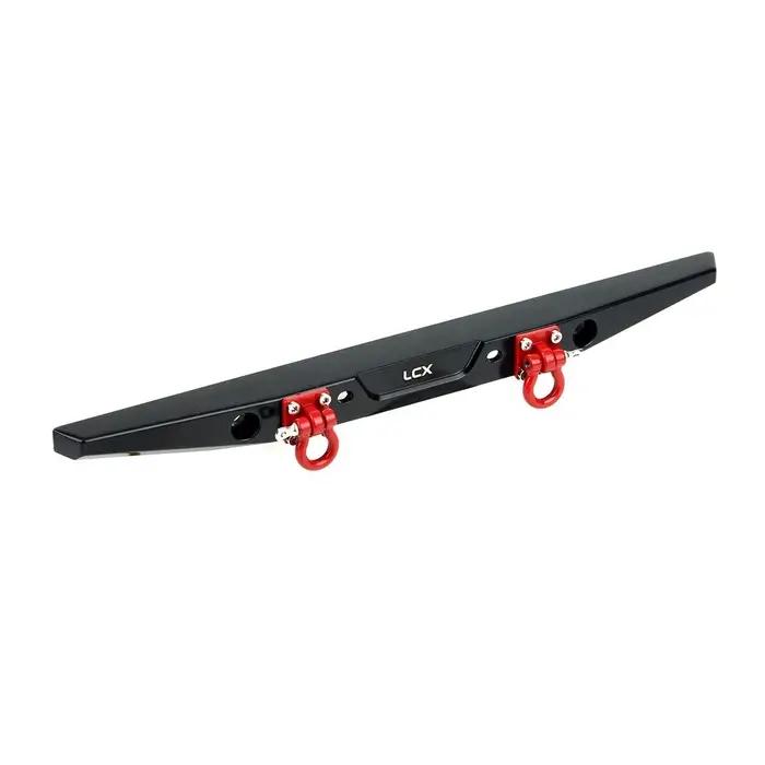 LCX Racing 1/10 RC chenille pare-chocs arrière en aluminium pour Traxxas TRX4 Axial SCX10 II III PRO Gen8 Gen9 mises à niveau pièces accessoires
