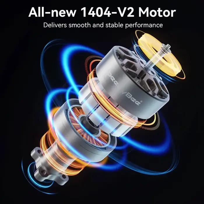 【Liquidation】Moteur SpeedyBee 1404 V2 4600KV 4S LiPo pour drone FPV Bee25 2