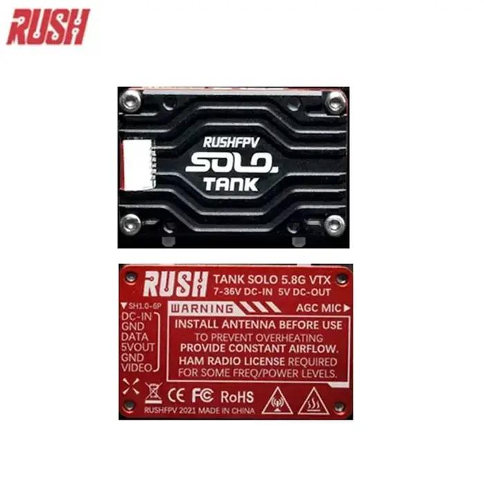 Émetteur vidéo RUSH Solo Tank 5,8 GHz 1,6 W HawkSpeed pour avions à haut rendement audio et vidéoUsageIdOccasionsFPV