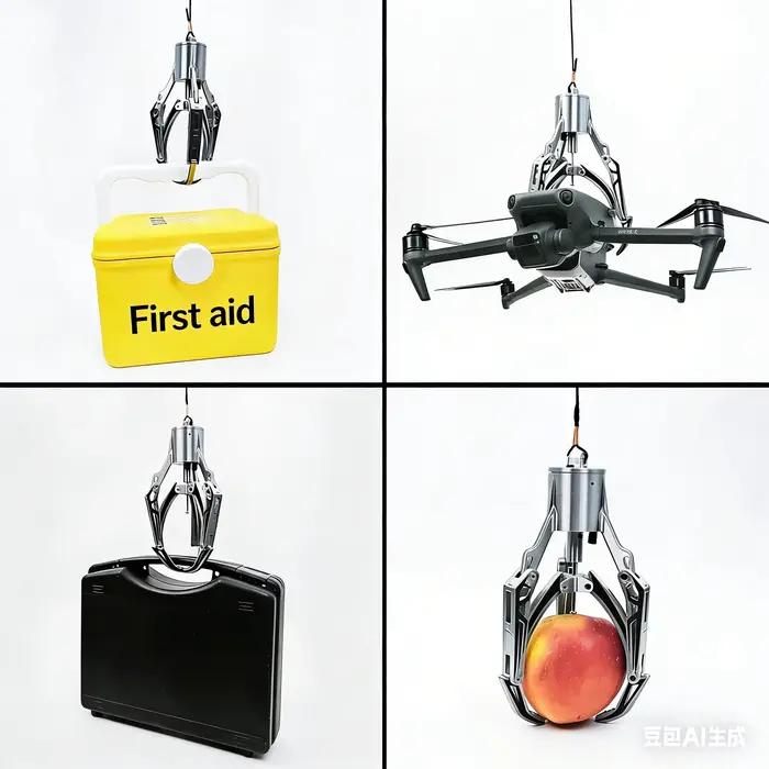 Griffe mécanique universelle pour drone