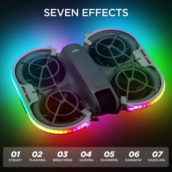 Bande lumineuse LED VIFLY NeoHalo Neo2Halo pour DJI Neo Neo2