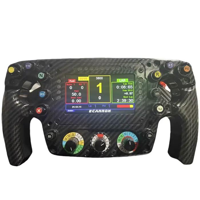 Volant en Fiber de carbone pour Logitech Fanatec Thrustmaster F1