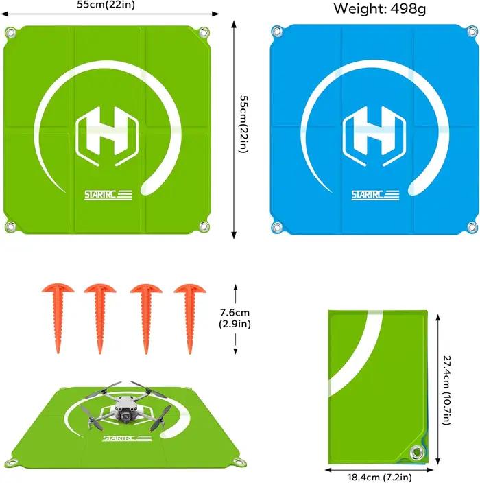 Plateforme d'atterrissage pour drone STARTRC