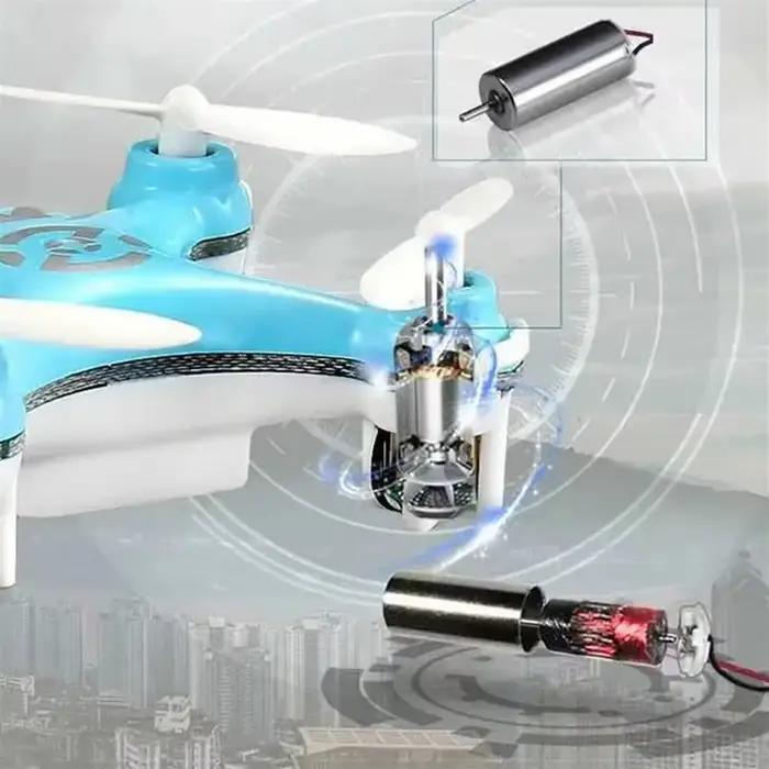TCE RC Quadcopter Cx10 Mini Drone télécommandé 2.4G 4CH avec LED hélicoptère électronique avion électrique-B