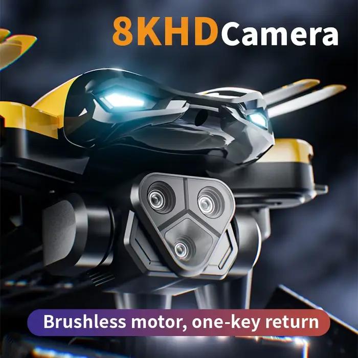 Nouveau Drone M5 MAX RC avec Caméra 2K, Évitement Omnidirectionnel, Commande Électronique et Connexion Wi-Fi pour Vol Professionnel et Captures Aériennes Haute Définition Occasions Spéciales