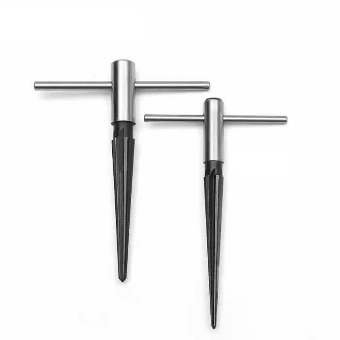 Jeu de alésoirs coniques portatifs 1/8-1/2 pouce et 5/32-5/8 pouce pour trous de chevilles de pont, outils de machiniste et de luthier