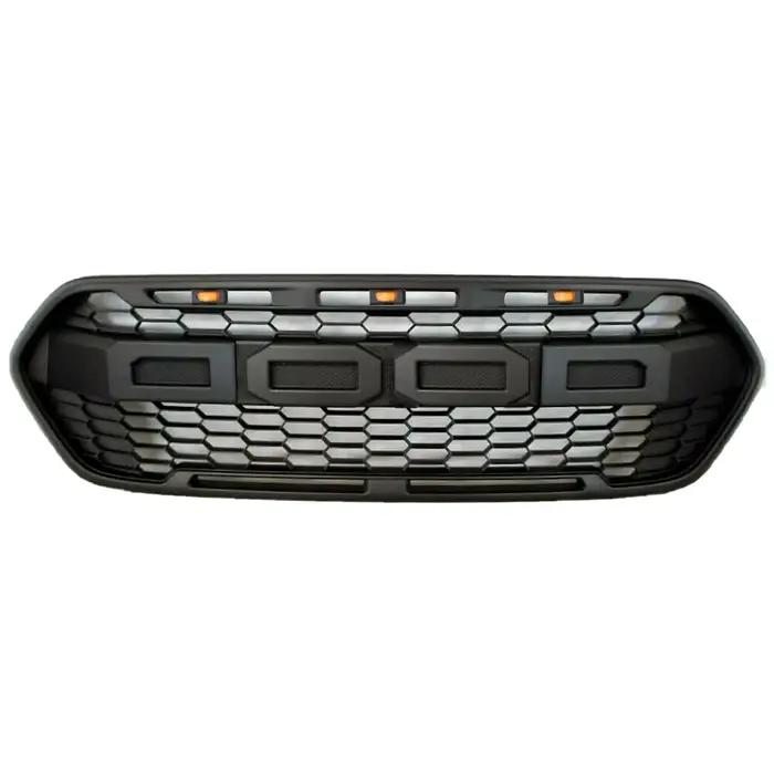 Pour les grilles Raptor personnalisées de Transit 246723   Calandre de radiateur de course avant, pour Transit Raptor Look, Grilles de pare-chocs principales 2018 2019 – 2021