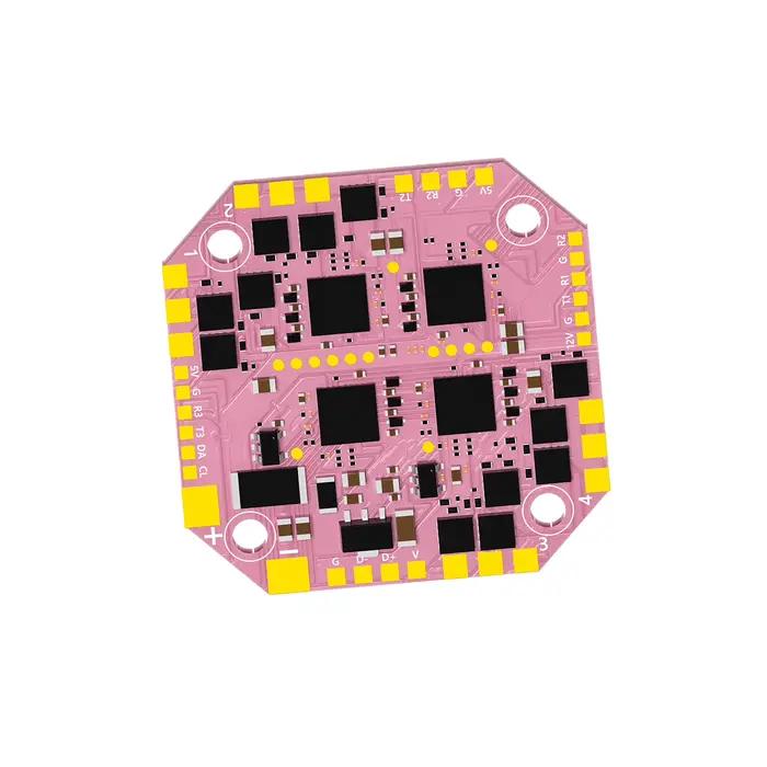 Contrôleur de vol Axisflying H743 AIO 25A 2-4S 25.5*25.5 avec ICM42688 pour drone FPV freestyle RC de 2-3 pouces