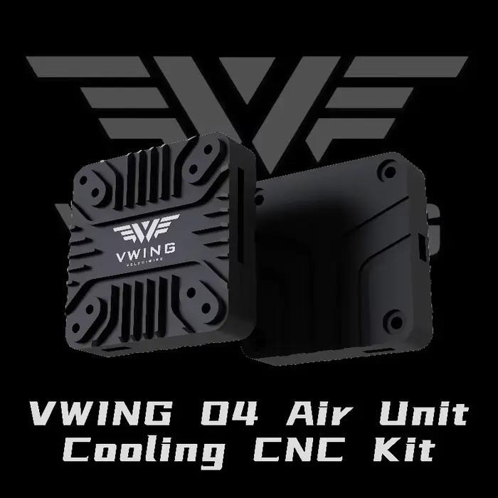 Pièces en aluminium 6061 VWING O4 pour dissipation thermique transmission vidéo drone de course FPV compatible DJI O4 Pro occasion vol haute performance