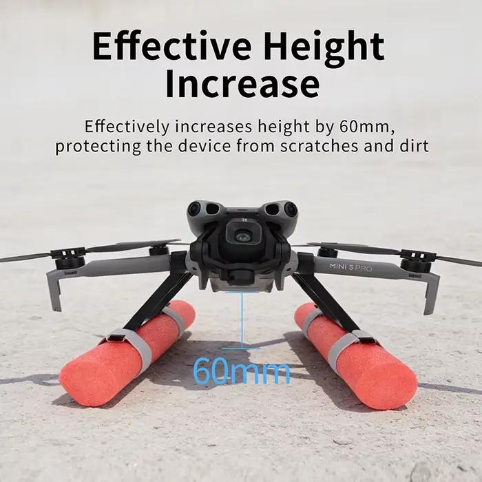 Kit d'extension de flotteurs de dessous de fuselage pour DJI Mini 5 Pro