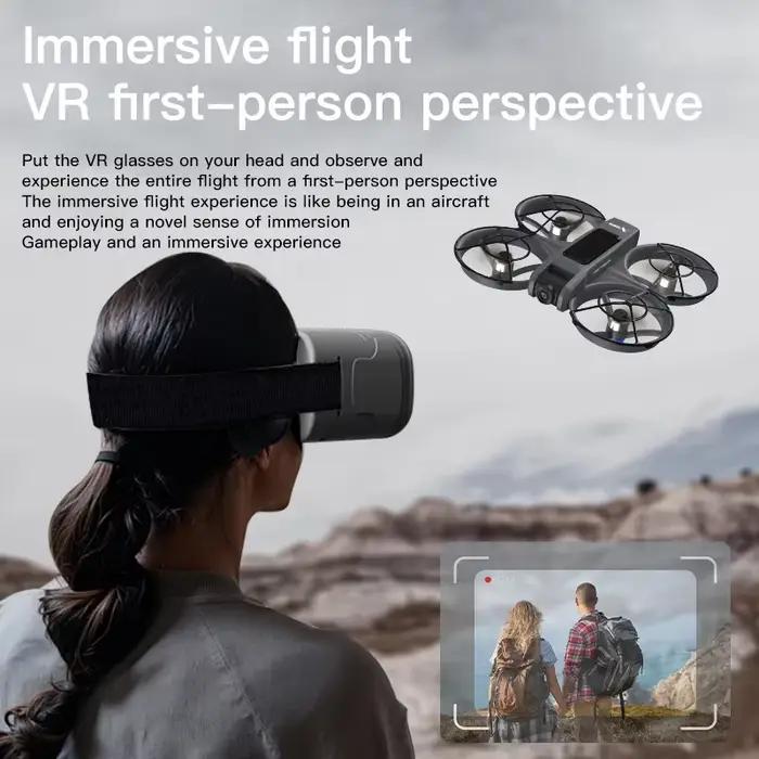 Drone professionnel Lenovo X226/X226VR 8K Hélicoptère télécommandé Quadricoptère avec écran pour photographie aérienne et vidéos 8K pour enfants et adultes