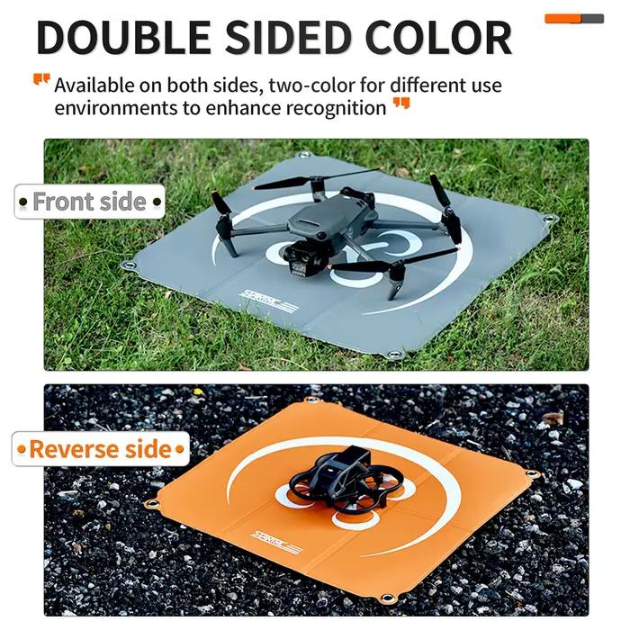 Plateforme d'atterrissage pliable universelle pour drone DJI 22 pouces matériaux PU imperméable et anti-rayures pour Neo 2 Air 2S 3S Mavic 3 4 Pro Mini 4 5 Pro Avata 360 2 accessoires FPV occassions voyage randonnée photo aérienne
