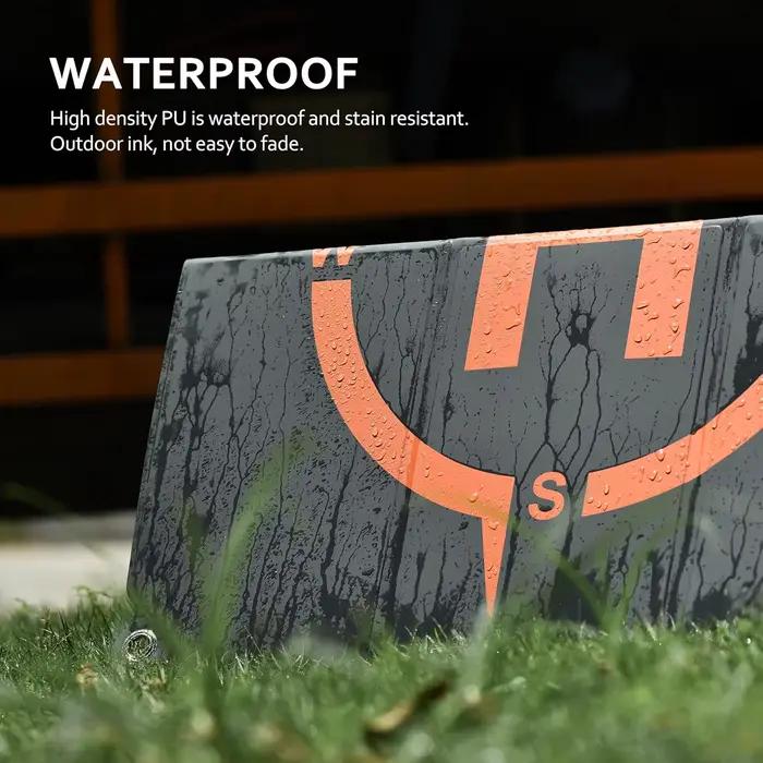 Plateforme d'atterrissage pour drone DJI STARTRC PHOTO gris clair double face protection atterrissage pour surfaces humides neige herbe roches vols sécurisés occassions spéciales