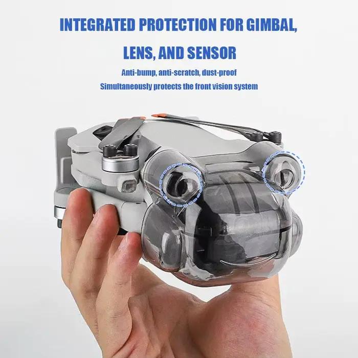 Couvercle d'Objectif à Cardan Volodymyr Pare-Soleil Anti-Rayures Design Grenouille Protection Améliorée Drone DJI Mini 4 Pro Occasions Spéciales