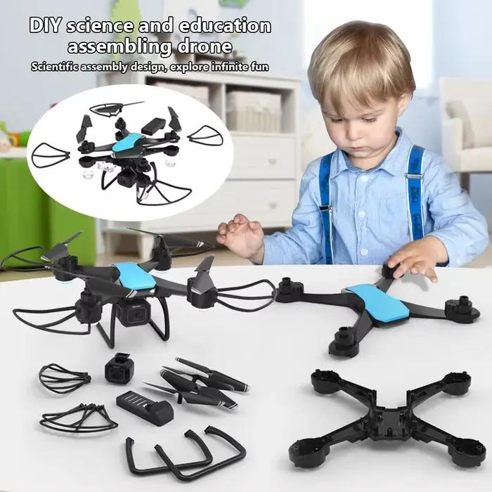 JJRC H108 bricolage enseignement assemblage Mini Drone formation interactive fixe altitude photographie aérienne