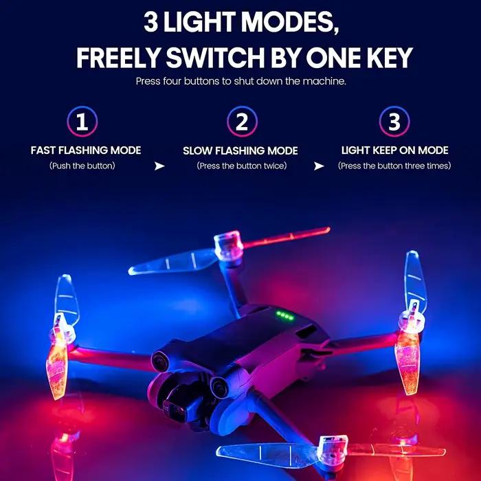 Hélice Flash LED Mini 3 PRO pour importateur DJI