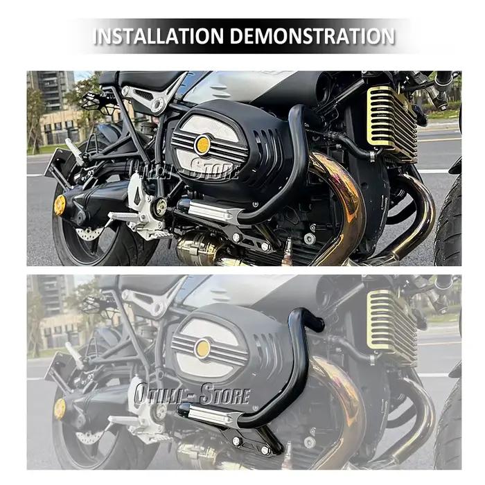 Pare-chocs de protection de barre de protection de moteur de moto, BMW R NINE T, Inboulon R NINET Urban RNINET Scramble R NineT Pure R9T