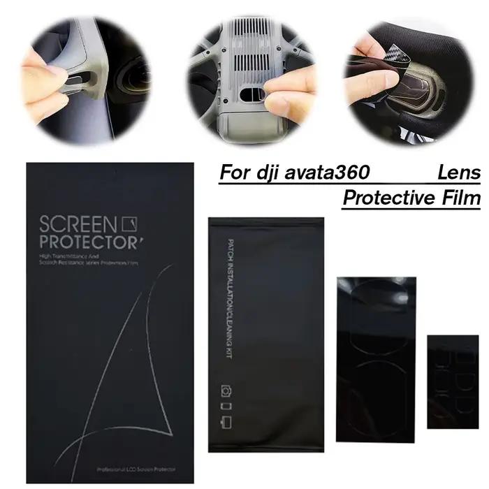 Film Protecteur Nano Pour Objectif DJI Avata 360 Lunettes De Vol Protection Anti-Rayures Anti-Collision Occasions Spéciales