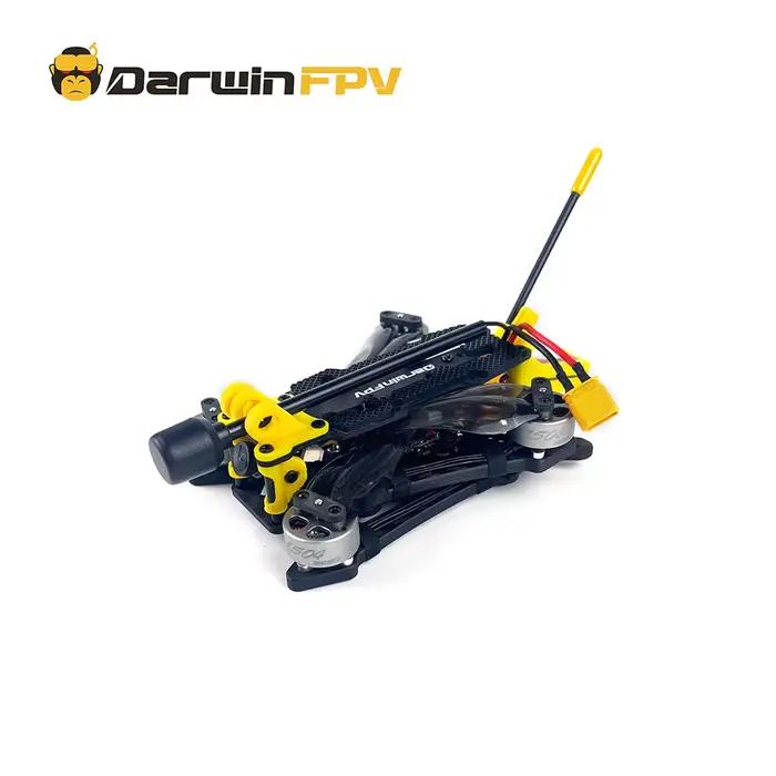 Drone FPV DarwinFPV FoldApe4 pliable longue portée avec caméra HD 4K pour photographie aérienne et exploration lors de vos voyages