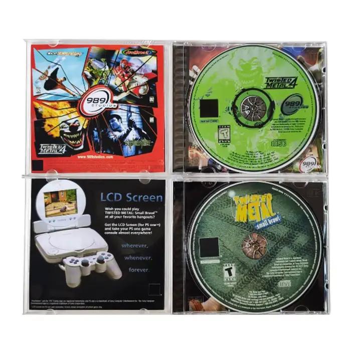 Disque de jeu PS1 Twisted Metal Series – Lecteur optique rétro pour console Station 2 – Pièces de jeu vidéo à lecture directe