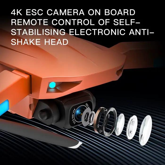 Drone L700/N300 Pro 4K professionnel 5G GPS HD double caméra photographie sans brosse pliable quadrirotor RC Distance 1.2KM Drones jouet
