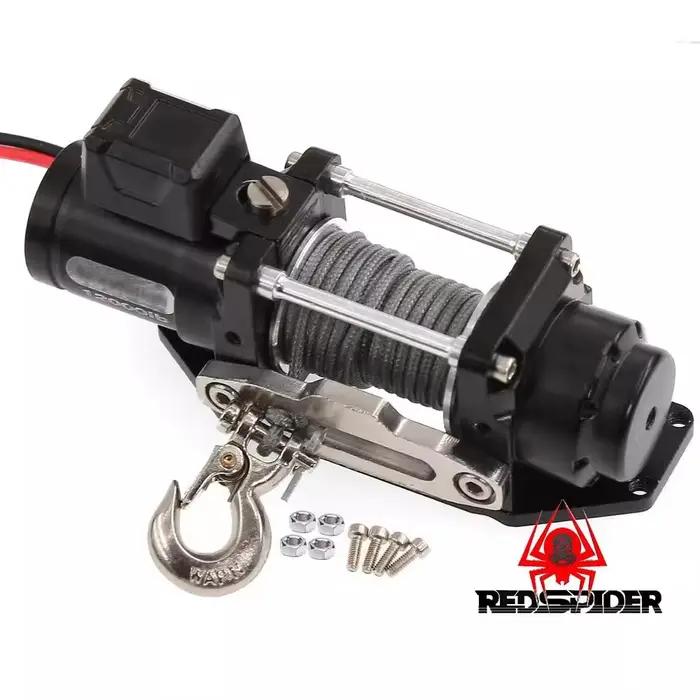 Treuil métallique sur chenilles Scx10 1/10 RC pour TRX4 D90 D110 TRX6