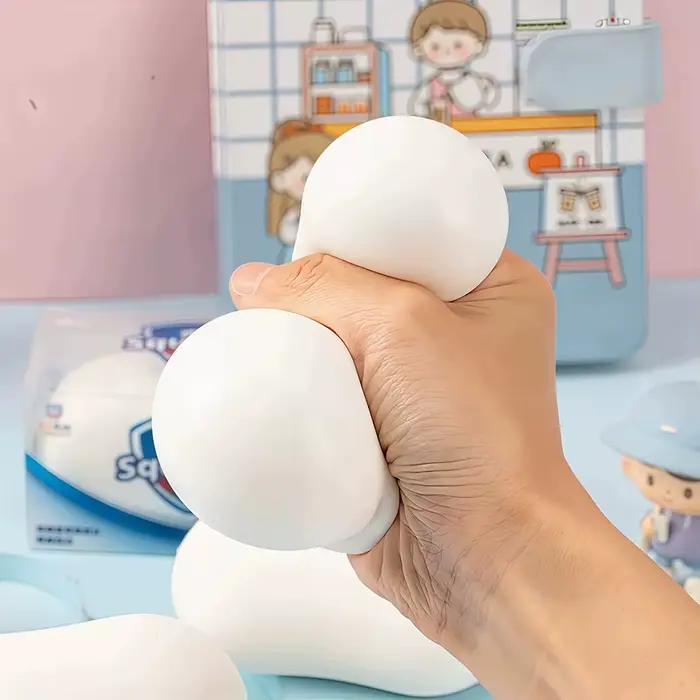 Jouet sensoriel ASMR en forme de savon, texture douce, à remontée lente, anti-stress, anti-anxiété, décompression apaisante