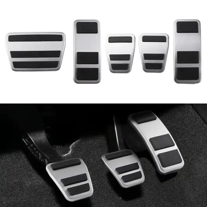 Pédales de voiture pour Ford Fiesta MK8 2013-2023 Ecosport 2012 - 2023 Puma 2019 - 2023 accessoires de couverture de pédale de frein à gaz en acier inoxydable