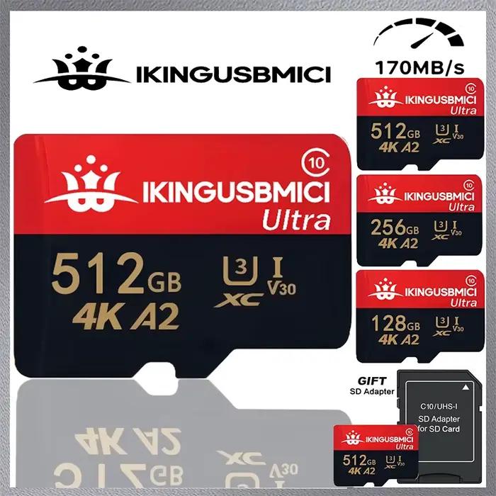 Carte SD UHS-I pour Drone