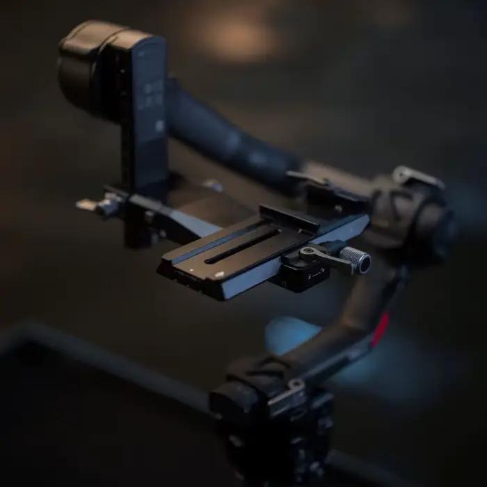 Plaque inférieure à dégagement rapide DJI RS Pro rose rouge pour DJI RS 4 Pro 3 Pro 3 2 accessoires stabilisation caméra cinéaste professionnel amateur occaions spéciales