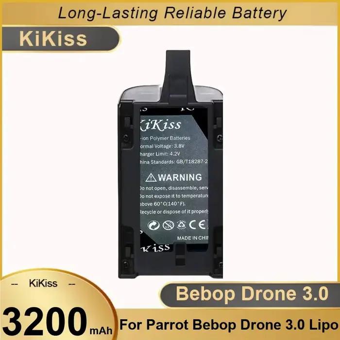 Batterie de remplacement premium légère de 3200 mAh pour drone Parrot Bebop 3.0