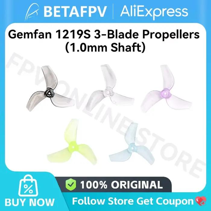 Betafpv Air65 Racing Gemfan 1219S Hélice à 3 pales (arbre de 1.0mm)