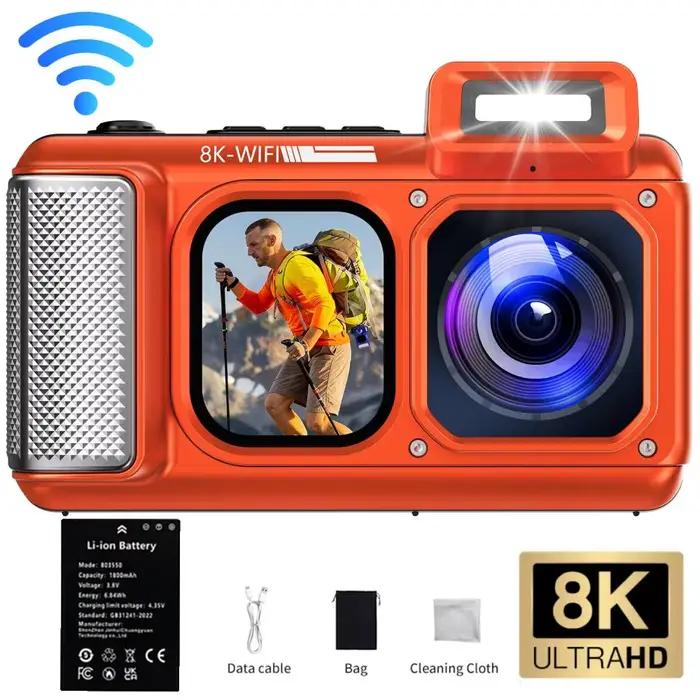 Caméra sous-marine 49FT 8K 48MP WiFi