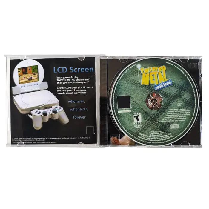 Disque de jeu PS1 Twisted Metal Series – Lecteur optique rétro pour console Station 2 – Pièces de jeu vidéo à lecture directe