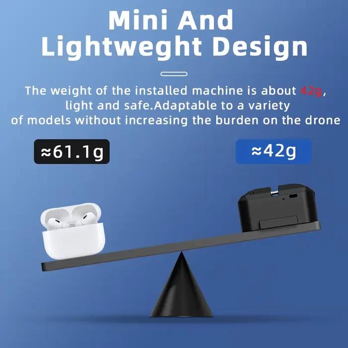 BRDRC – système Airdrop pour DJI Mini 4K/Mini 4 Pro/Air 3/Mini 3 Pro/Mavic 3/Mavic Pro