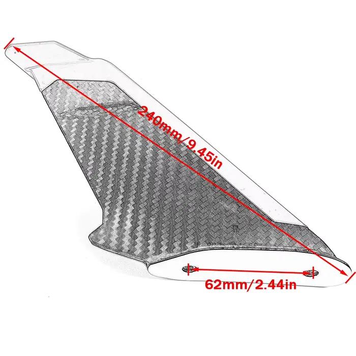 Kit d'Aile Aérodynamique de Spomicrophone de Moto, pour Honda CBR500R CBRfemale CBR650R CBR1000 CBR650F CBR300R CBR 500R 650R 1000