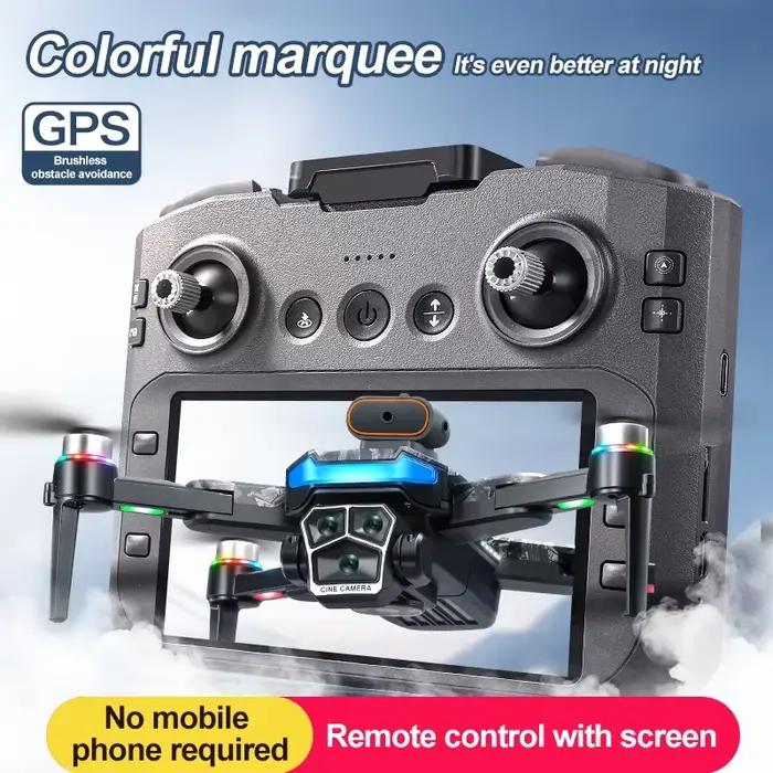 Drone Xiaomi A14 ProMax avec Caméra 8K HD, GPS, Evitement d'Obstacles Omnidirectionnel pour Exploration Aérienne et Captation de Vidéos Haute Définition Occasions Spéciales
