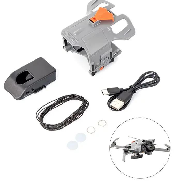 Système de distribution aérienne pour drone DJI Mini 5 Pro, accessoire de transport et distribution de cadeaux, clip de drone, livraison de colis par drone pour occasions spéciales