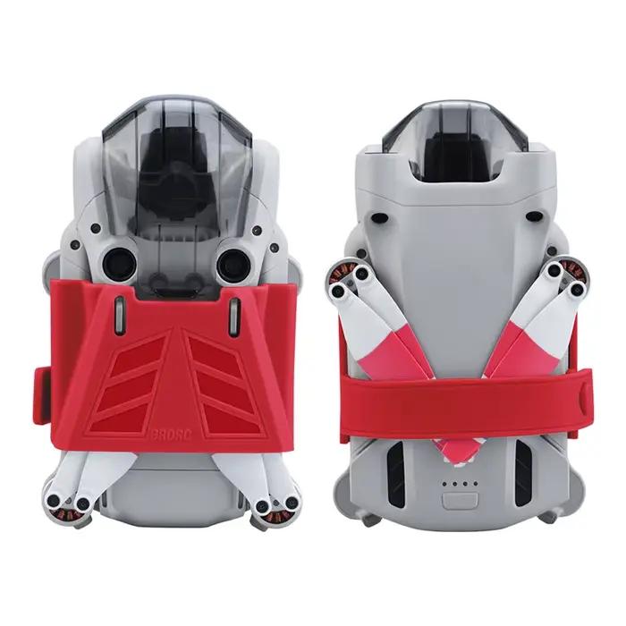Support d'hélice en TPU doux pour DJI Mini 3 Pro gris protège hélices drone facile installation et transport occasions spéciales