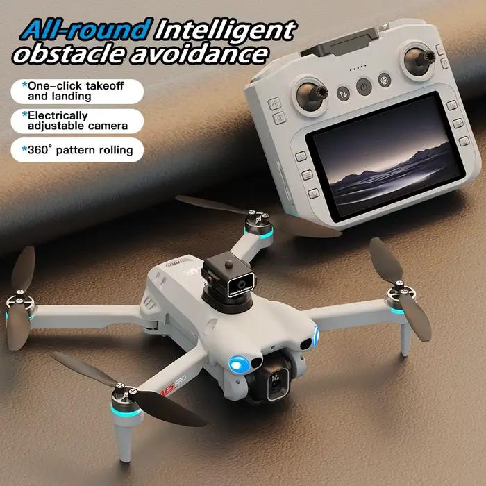 2026 nouveau Drone AE5 Pro 8K HD 4.5 "contrôle d'écran 20 Min batterie Mode sans tête hélicoptère 360 ° Flip Quadcopter
