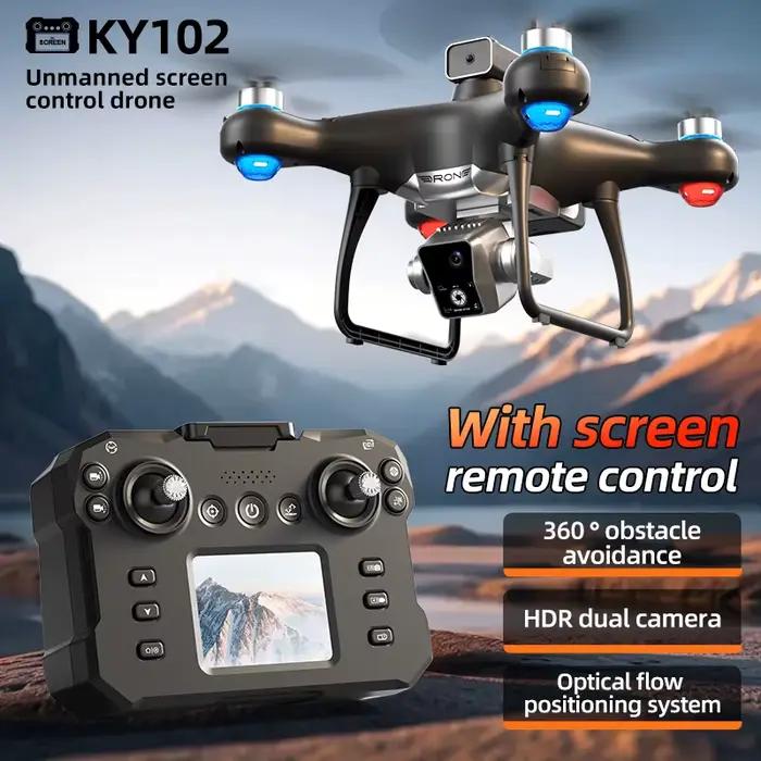 Xiaomi KY102 Drone 8K HD double caméra photographie aérienne moteur sans brosse avec 3 batteries GPS évitement de