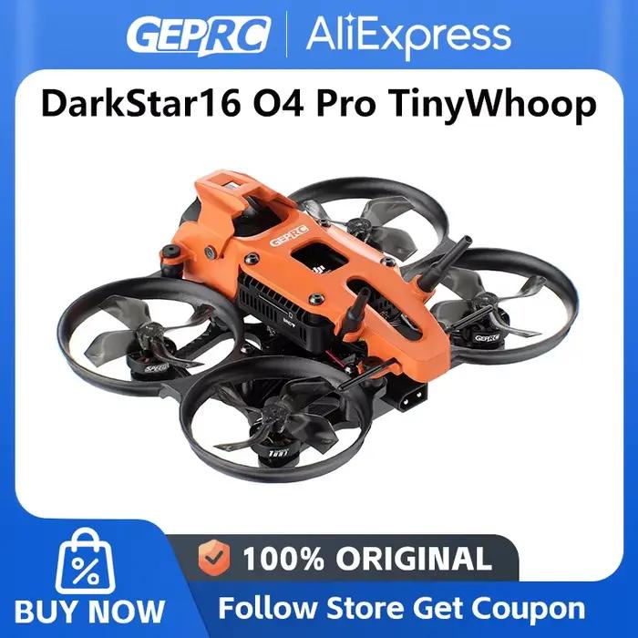 GEPRC DarkStar16 FPV quadrirotor O4 unité aérienne PRO /WTFPV 1.6 pouces SPEEDX2 1003 14800KV LiHV 2S 530mAh 1636-4 RC Drone Freestyle