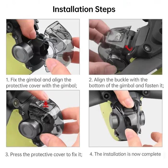 Capuchon d'objectif d'appareil photo pour DJI FPV